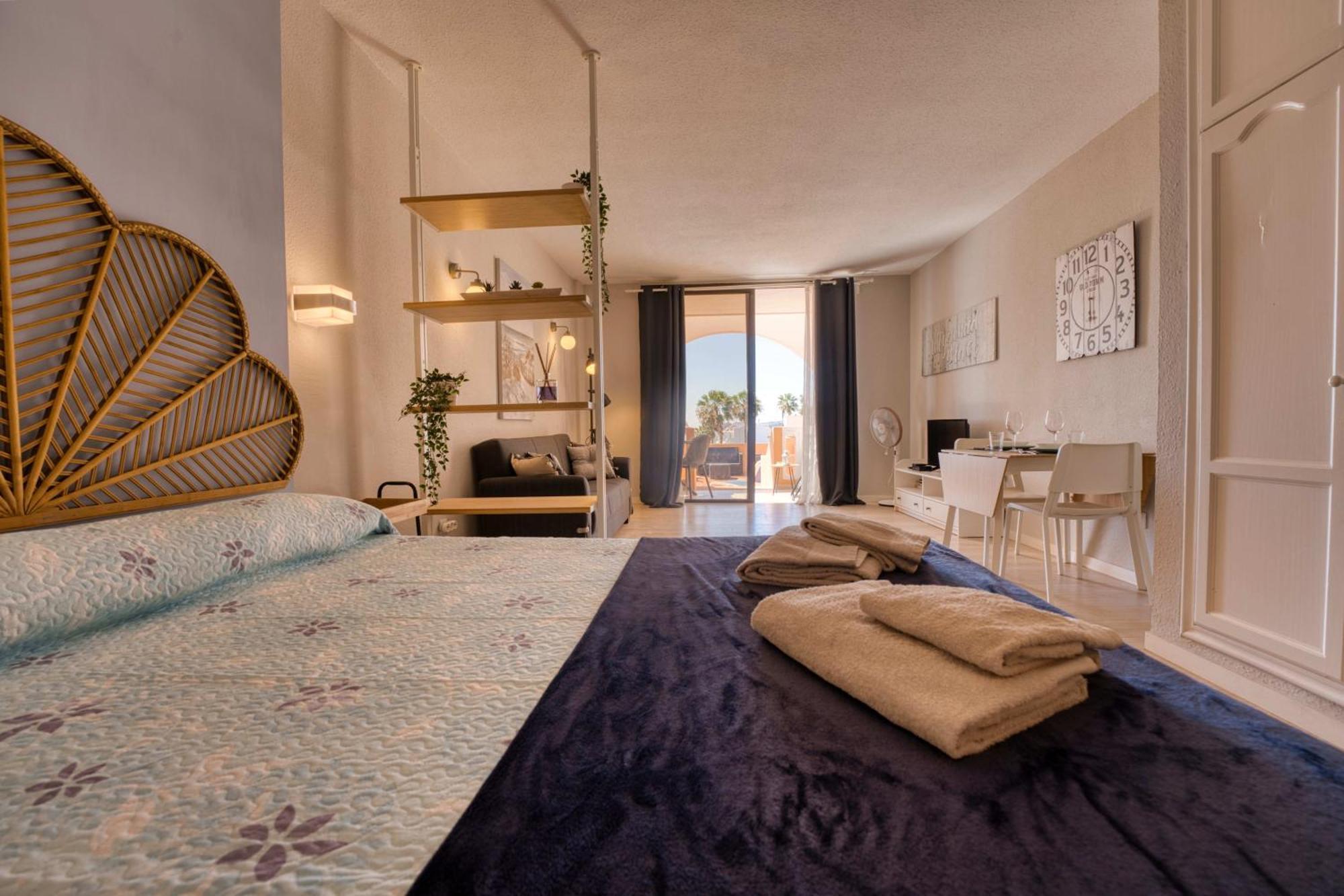 Estudio Con Terraza Y Vistas Espectaculares Ov302 Costa Adeje  Kültér fotó